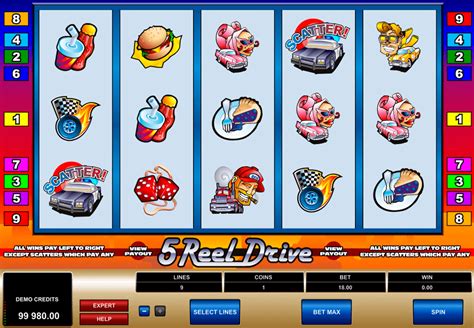 5 Reel Drive Slot - Play Online